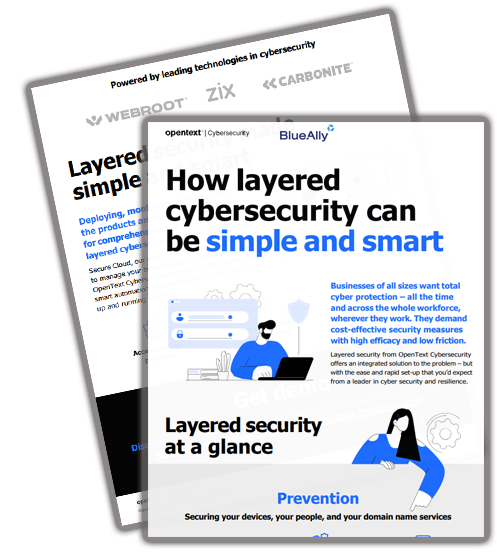 BlueAlly OpenText infoGraphic